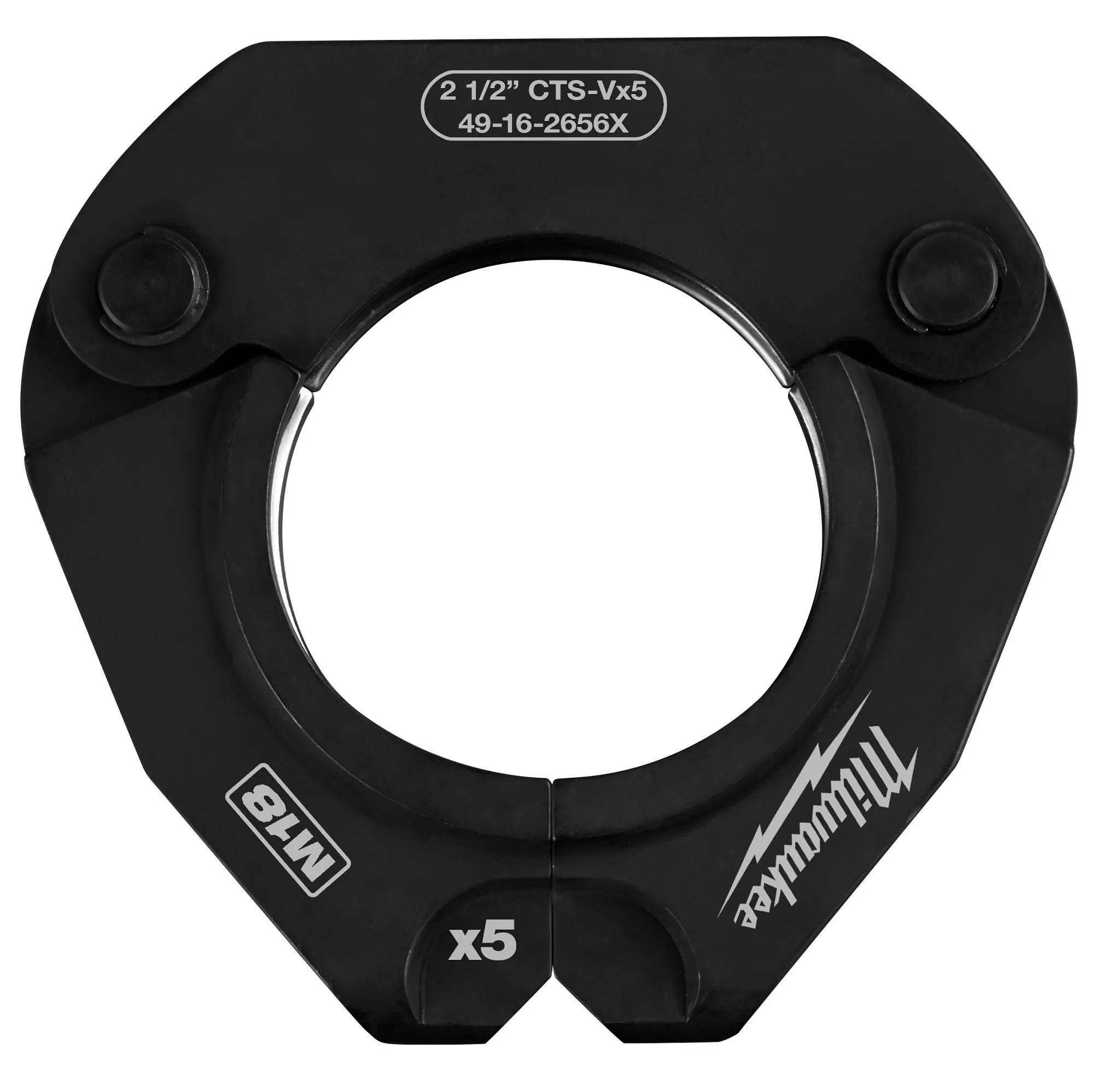 Milwaukee 49-16-2656X 2-1/2" CTS-V Pivoting Press Ring for M18 FORCE LOGIC Press Tools