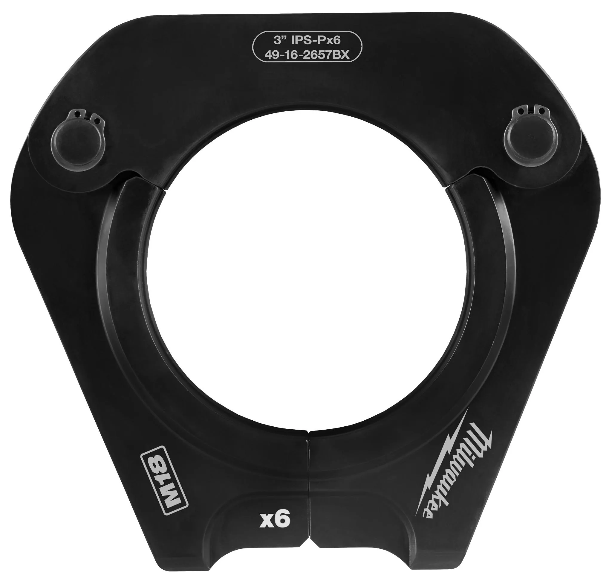 Milwaukee 49-16-2657BX 3" IPS-P Pivoting Press Ring for M18 FORCE LOGIC Long Throw Press Tool