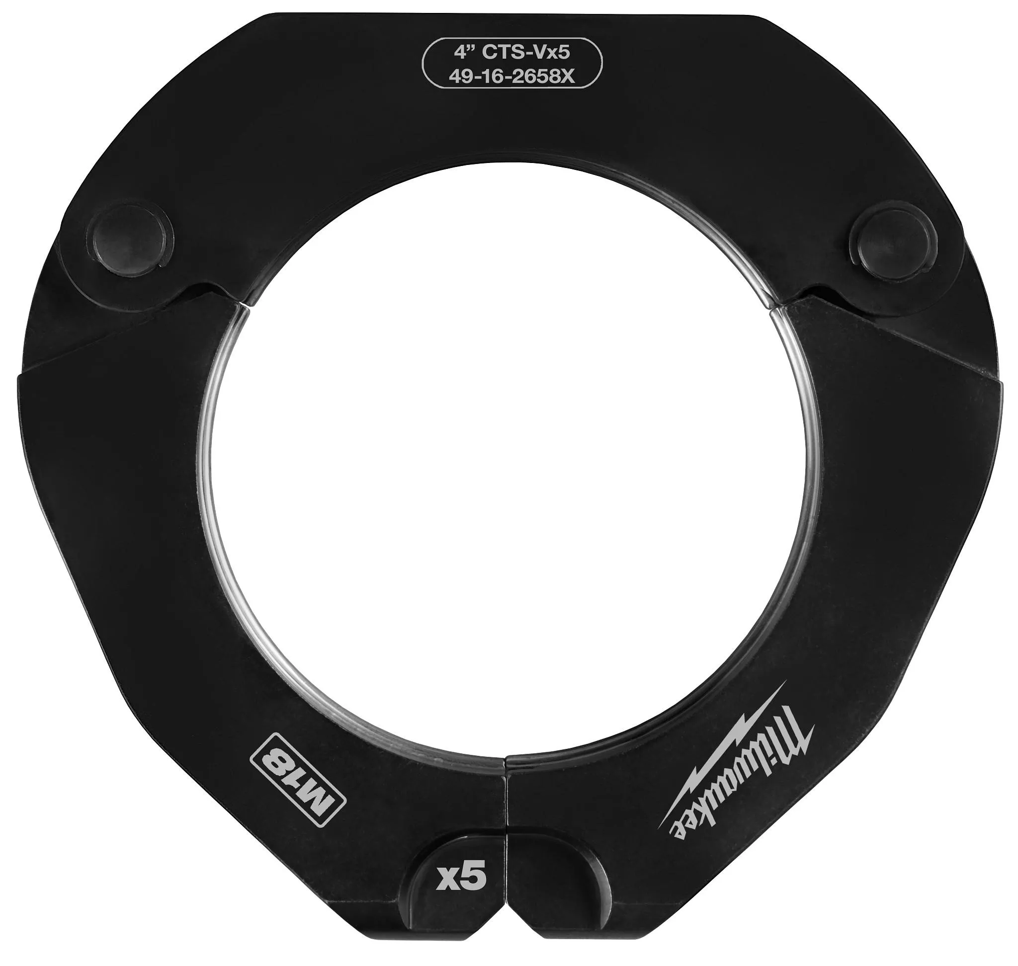 Milwaukee 49-16-2658X 4" CTS-V Pivoting Press Ring for M18 FORCE LOGIC Press Tools