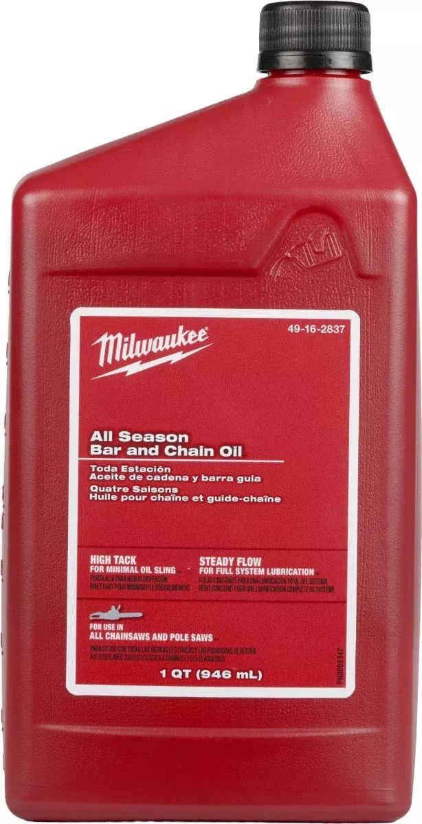 Milwaukee 49-16-2837 1 Quart All Season Bar and Chain Oil