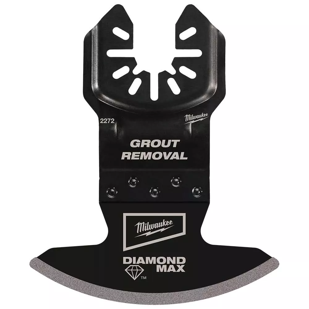 Milwaukee 49-25-2251 OPEN-LOK DIAMOND MAX Diamond Grit Grout Removal Multi-Tool Plunge Blade
