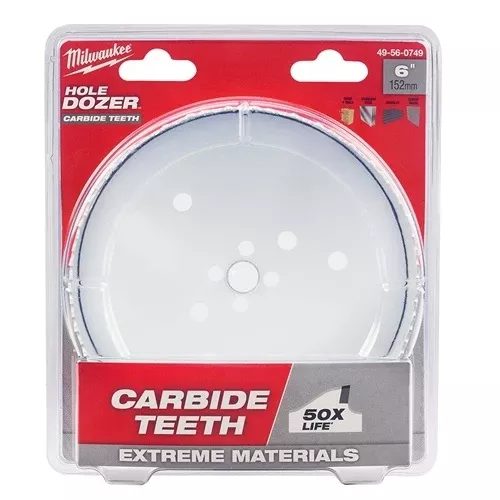 Milwaukee 6" Hole Dozer with Carbide Teeth 49-56-0749