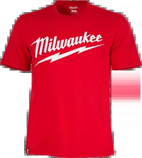 Milwaukee Heavy Duty Short Sleeve T-Shirt - Red - 607R