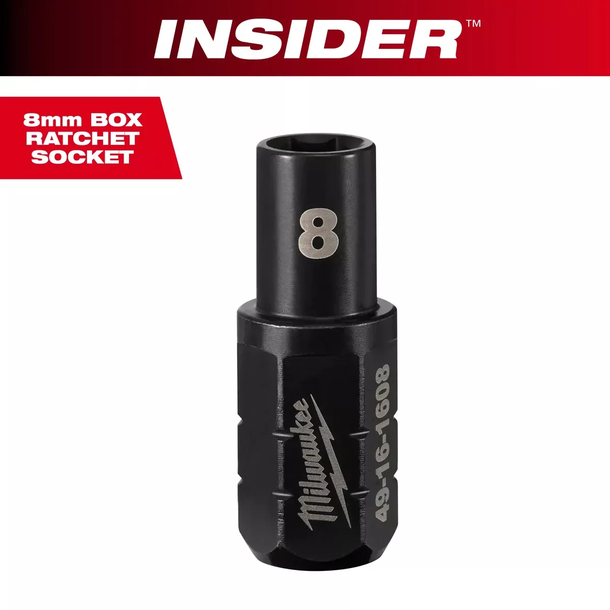 Milwaukee INSIDER Box Ratchet 6-Point Socket M12 FUEL