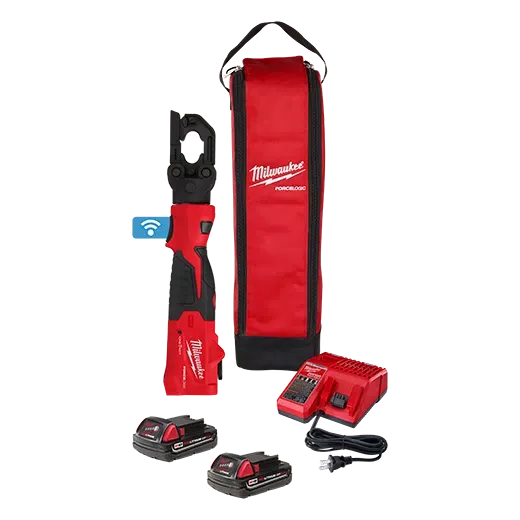Milwaukee M18 FORCE LOGIC 6T Latched Linear Utility Crimper Kit M18 2979-22
