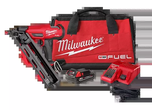 Milwaukee M18 FUEL™ 15 Gauge Finish Nailer Kit
