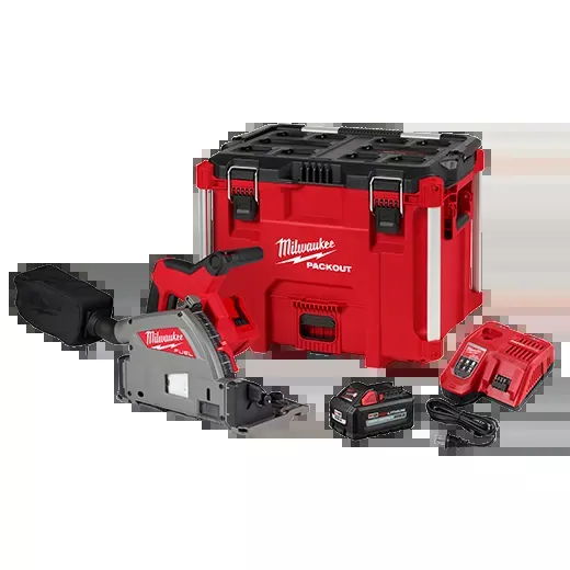Milwaukee M18 FUEL™ 6-1/2" Plunge Track Saw Kit