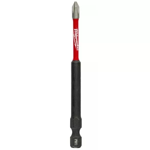 Milwaukee Shockwave 3-1/2" Impact Phillips #1 Bit (2 Pack) 48-32-4660