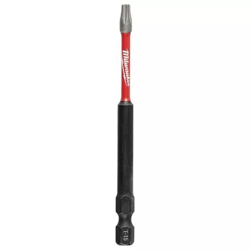 Milwaukee Shockwave 3-1/2" Impact Torx T15 Bit (2 Pack) 48-32-4677
