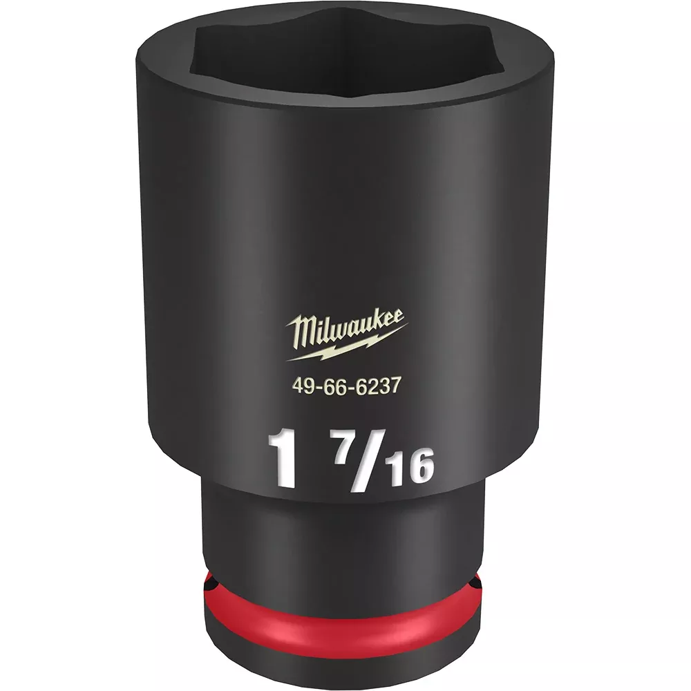 Milwaukee SHOCKWAVE™ Impact Duty 1/2" Drive 1-7/16" Deep 6 Point Socket