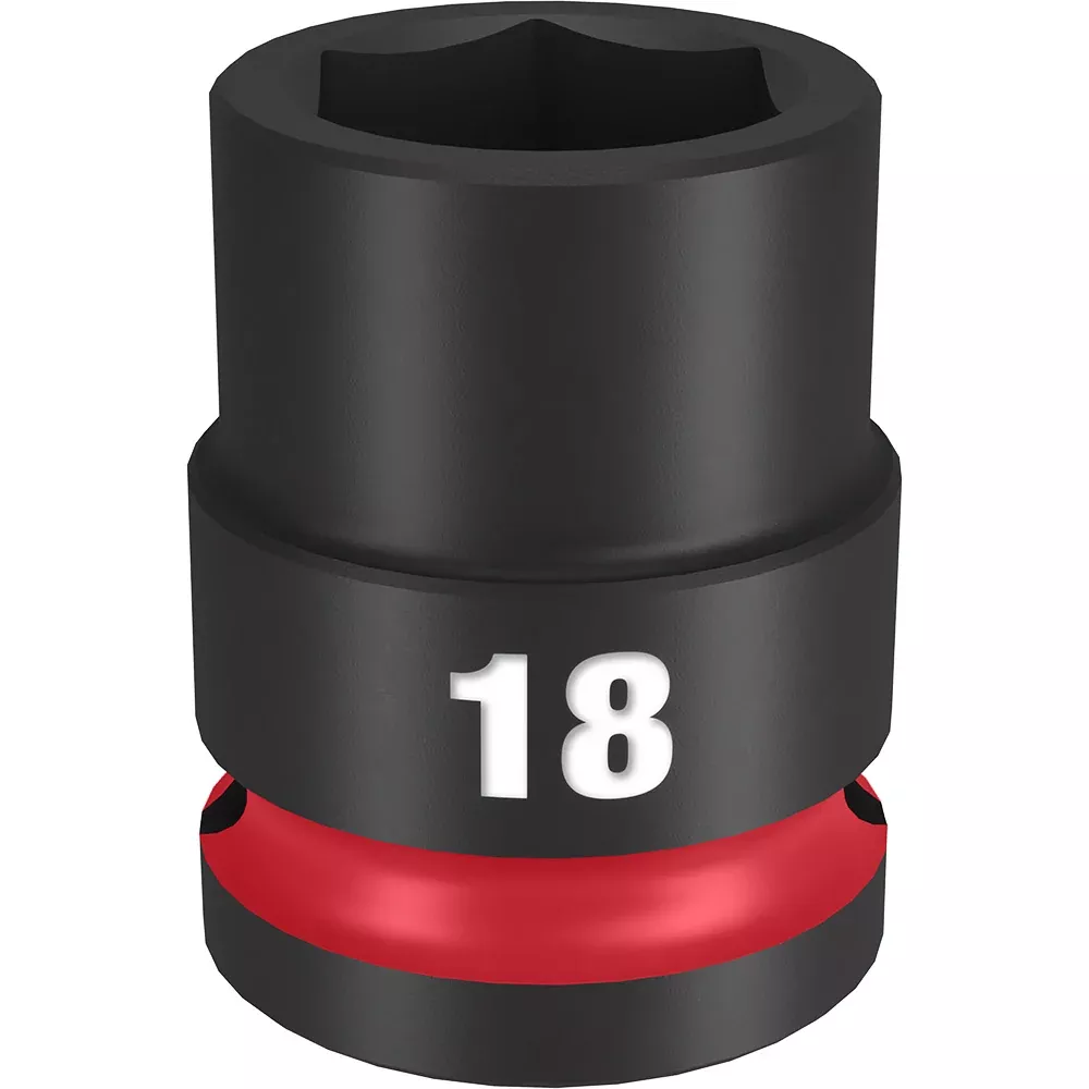 Milwaukee SHOCKWAVE™ Impact Duty 1/2" Drive 18MM Standard 6 Point Socket