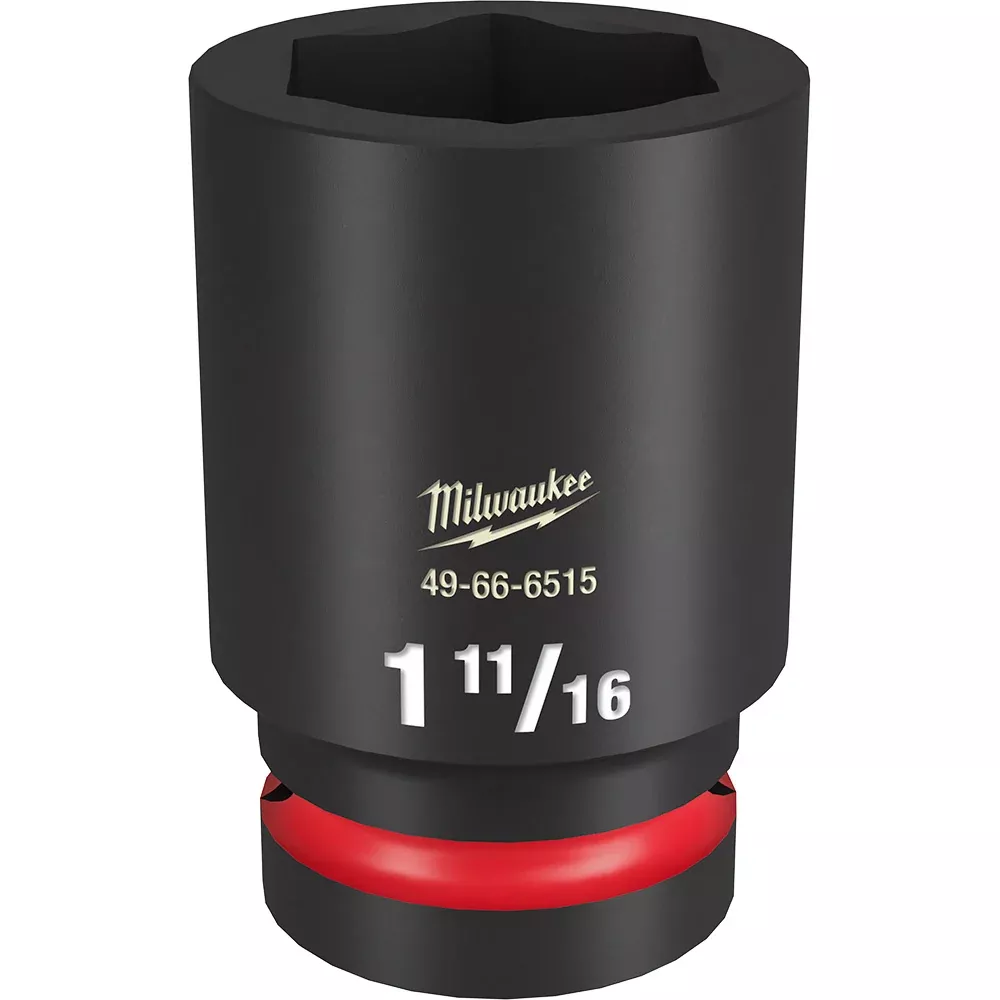 Milwaukee SHOCKWAVE™ Impact Duty 1" Drive 1-11/16" Deep 6 Point Socket