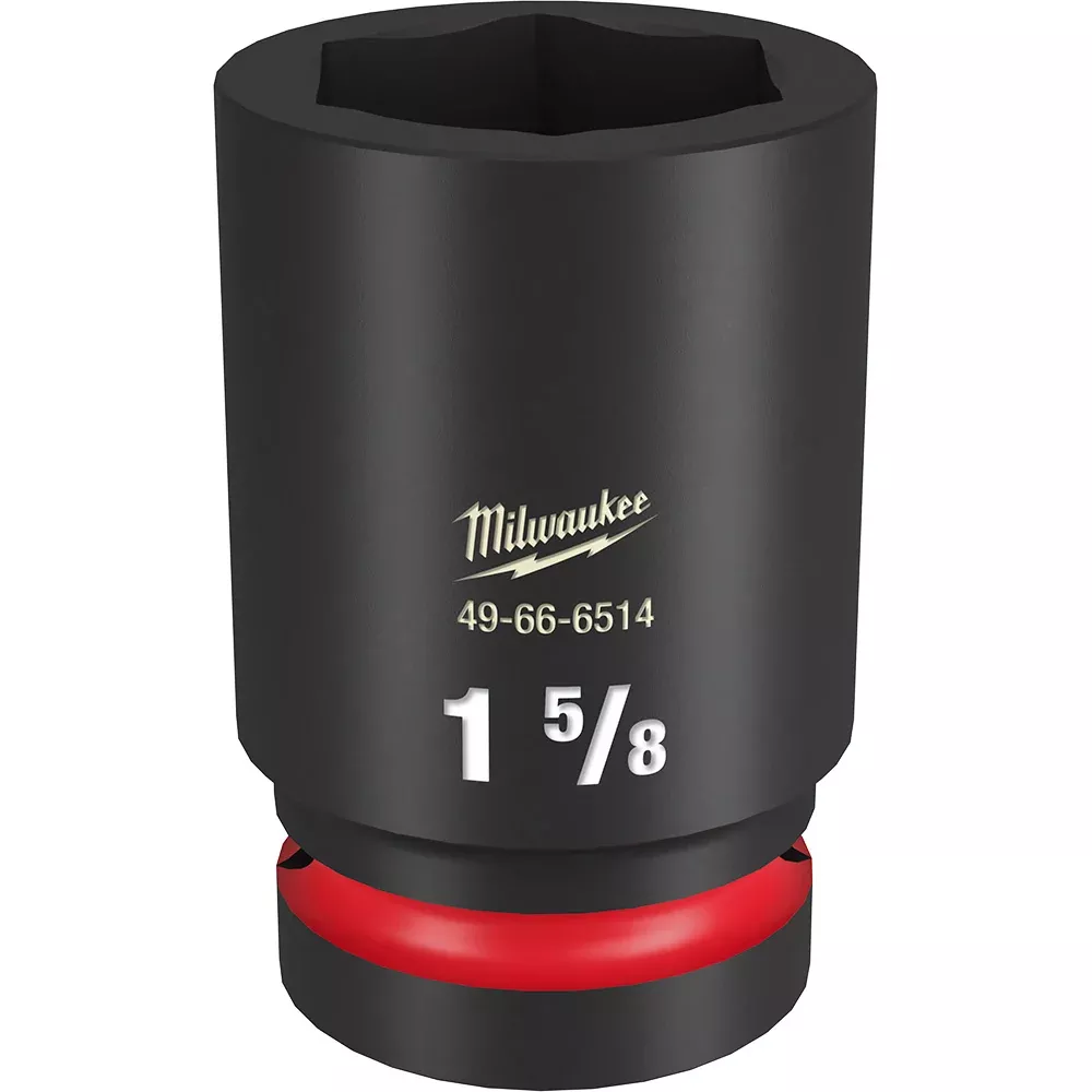 Milwaukee SHOCKWAVE™ Impact Duty 1" Drive 1-5/8" Deep 6 Point Socket