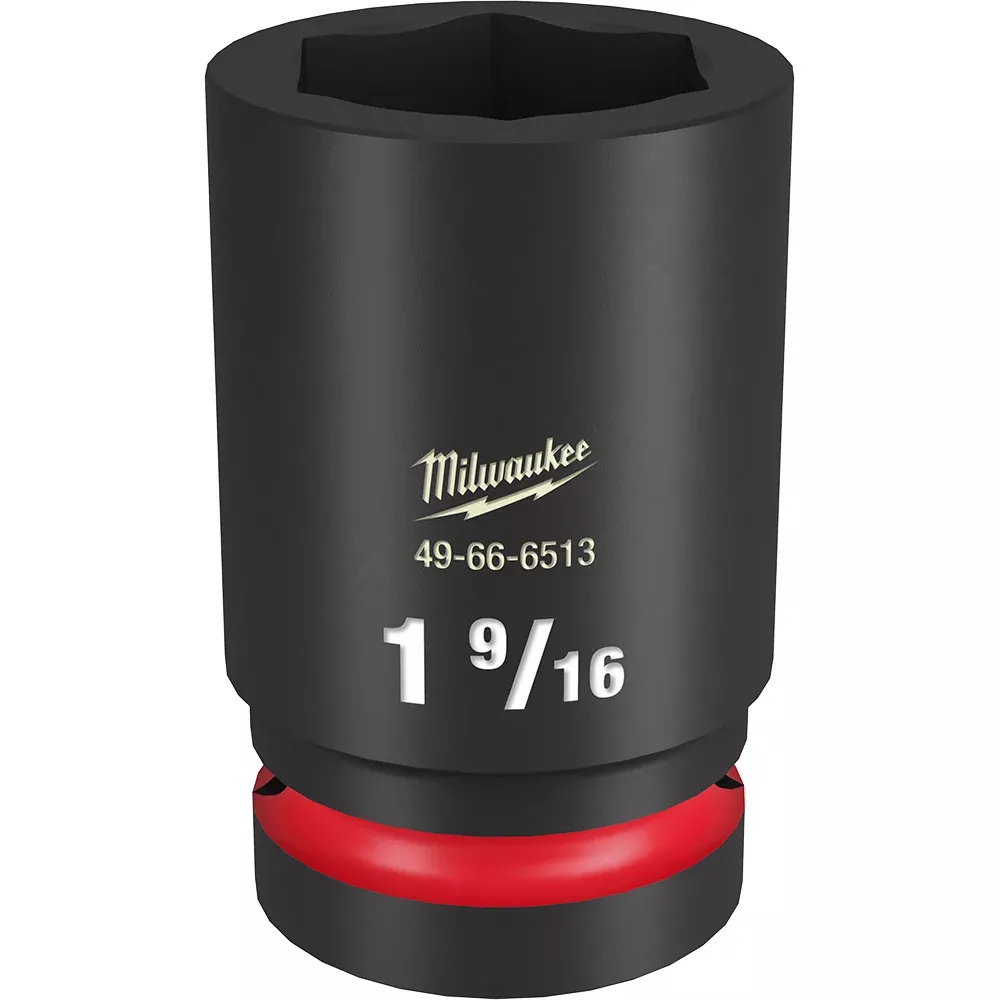 Milwaukee SHOCKWAVE™ Impact Duty 1" Drive 1-9/16" Deep 6 Point Socket