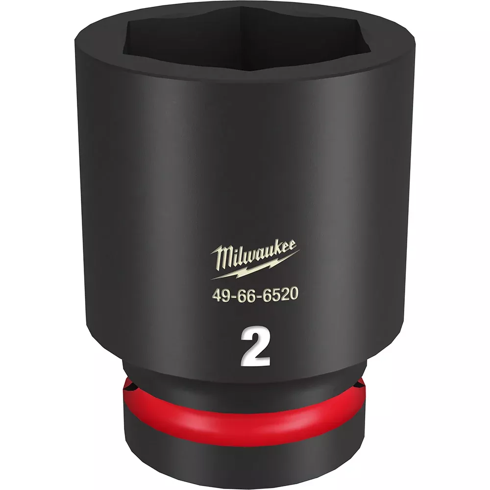 Milwaukee SHOCKWAVE™ Impact Duty 1" Drive 2" Deep 6 Point Socket