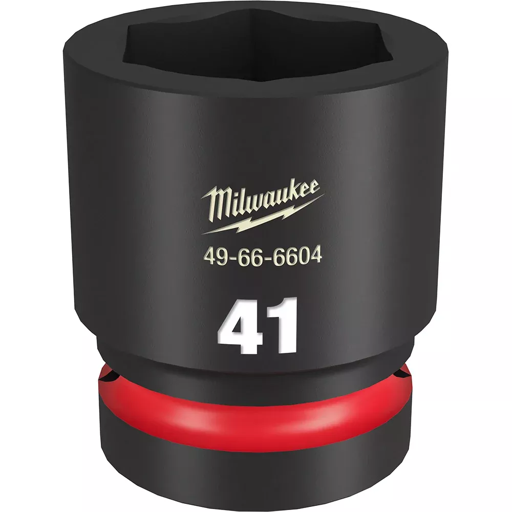 Milwaukee SHOCKWAVE™ Impact Duty 1" Drive 41MM Standard 6 Point Socket