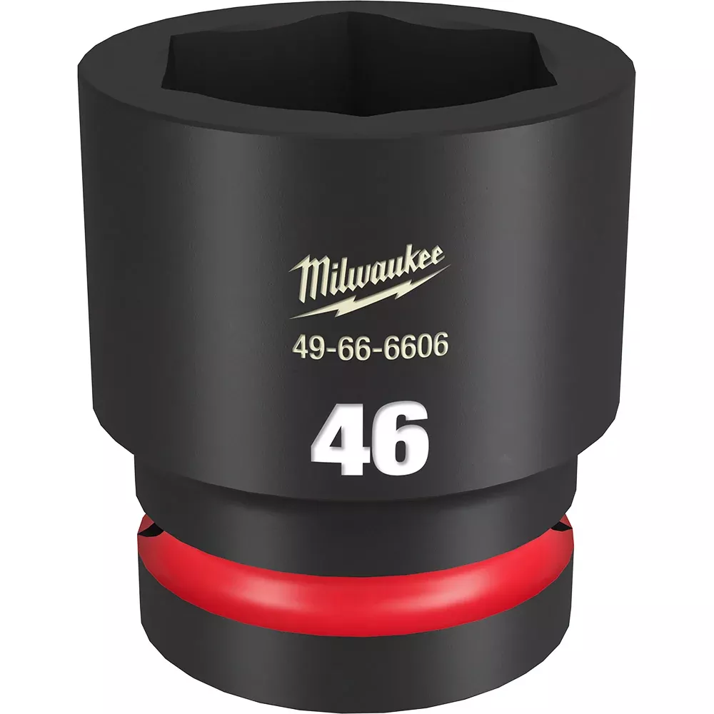 Milwaukee SHOCKWAVE™ Impact Duty 1" Drive 46MM Standard 6 Point Socket