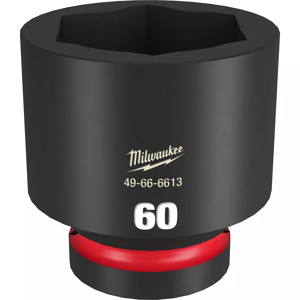Milwaukee SHOCKWAVE™ Impact Duty 1" Drive 60MM Standard 6 Point Socket