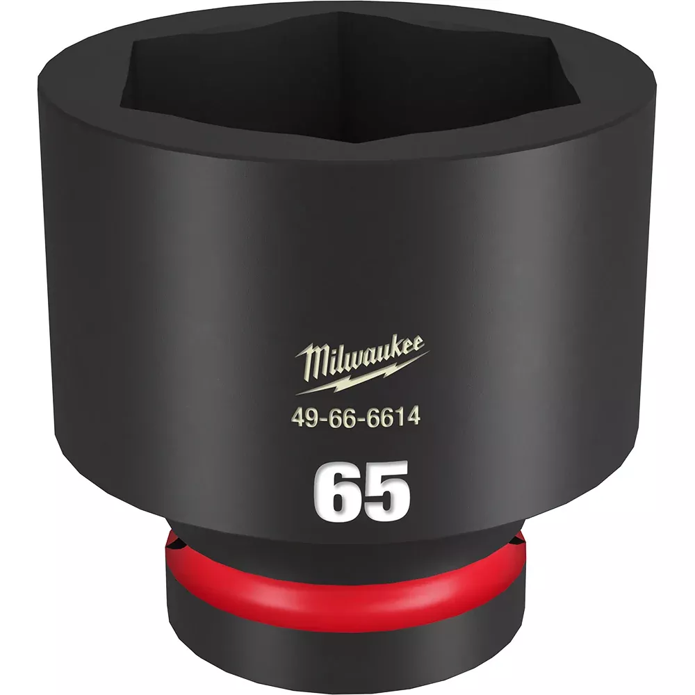 Milwaukee SHOCKWAVE™ Impact Duty 1" Drive 65MM Standard 6 Point Socket