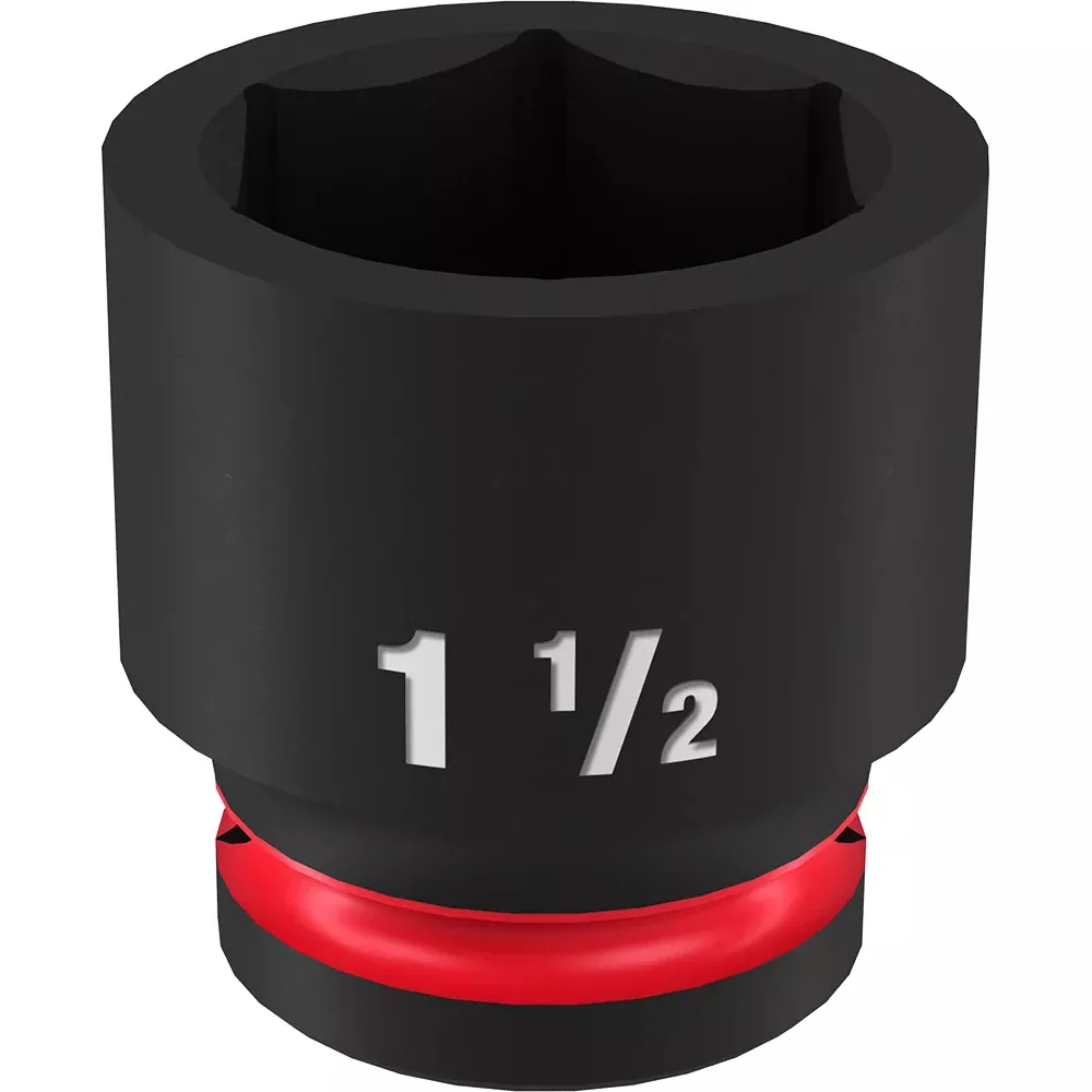 Milwaukee SHOCKWAVE™ Impact Duty 3/4" Drive 1-1/2" Standard 6 Point Socket
