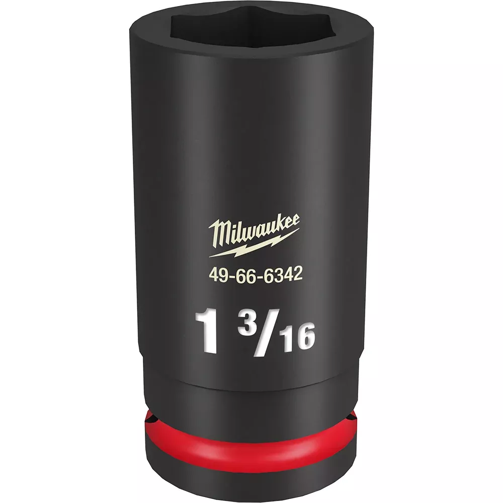 Milwaukee SHOCKWAVE™ Impact Duty 3/4" Drive 1-3/16" Deep 6 Point Socket
