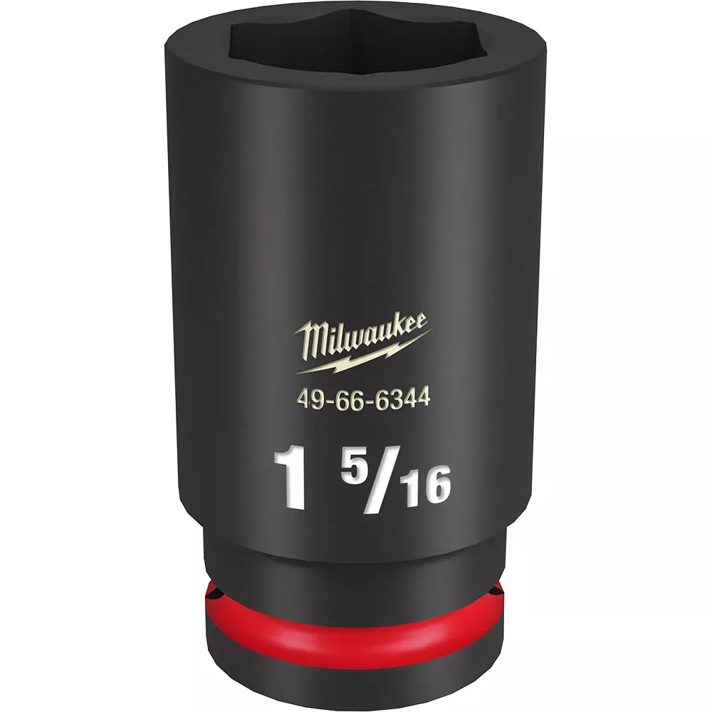 Milwaukee SHOCKWAVE™ Impact Duty 3/4" Drive 1-5/16" Deep 6 Point Socket
