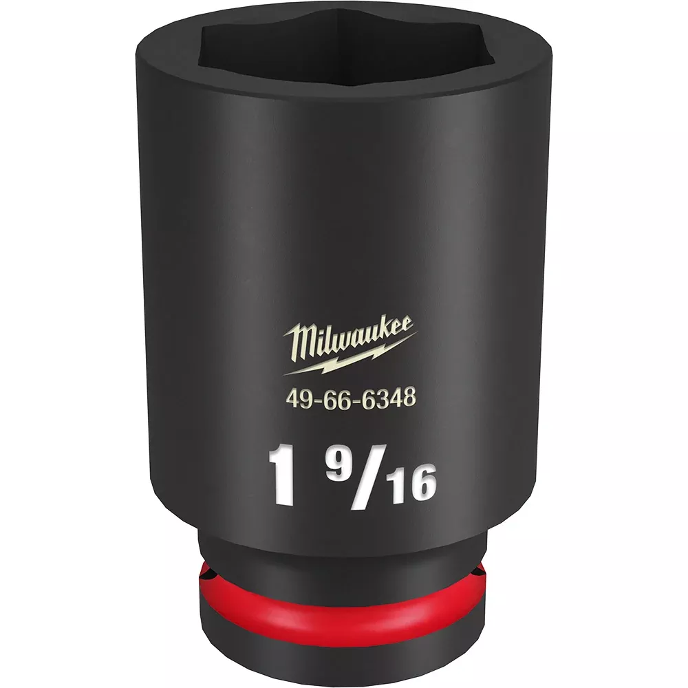 Milwaukee SHOCKWAVE™ Impact Duty 3/4" Drive 1-9/16" Deep 6 Point Socket