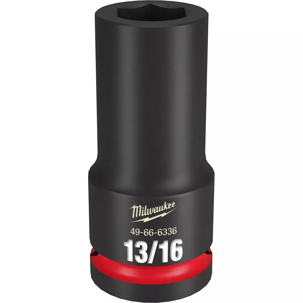 Milwaukee SHOCKWAVE™ Impact Duty 3/4" Drive 13/16" Deep 6 Point Socket