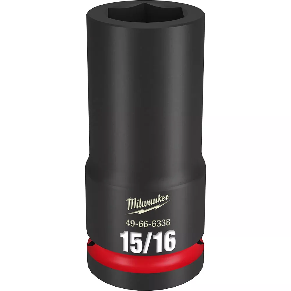 Milwaukee SHOCKWAVE™ Impact Duty 3/4" Drive 15/16" Deep 6 Point Socket