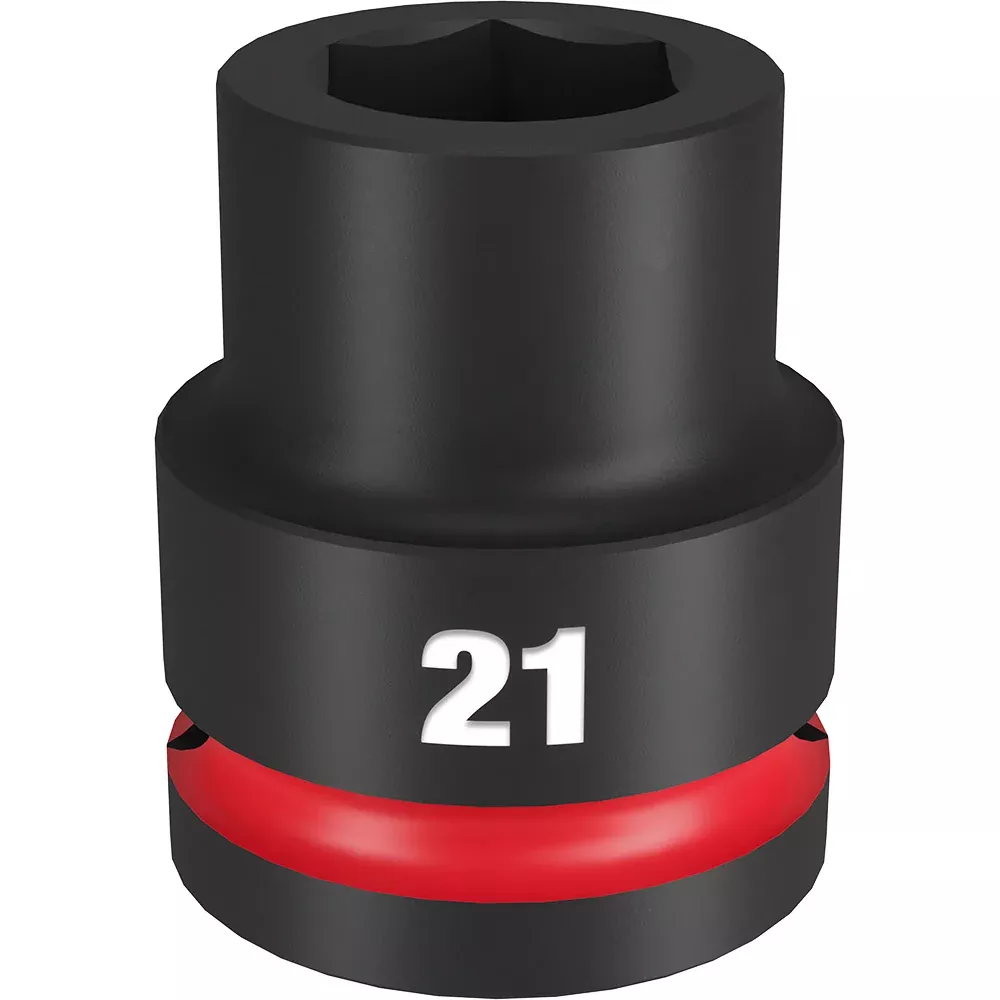 Milwaukee SHOCKWAVE™ Impact Duty 3/4" Drive 21MM Standard 6 Point Socket