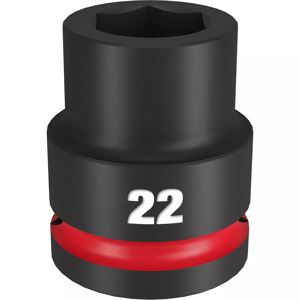 Milwaukee SHOCKWAVE™ Impact Duty 3/4" Drive 22MM Standard 6 Point Socket