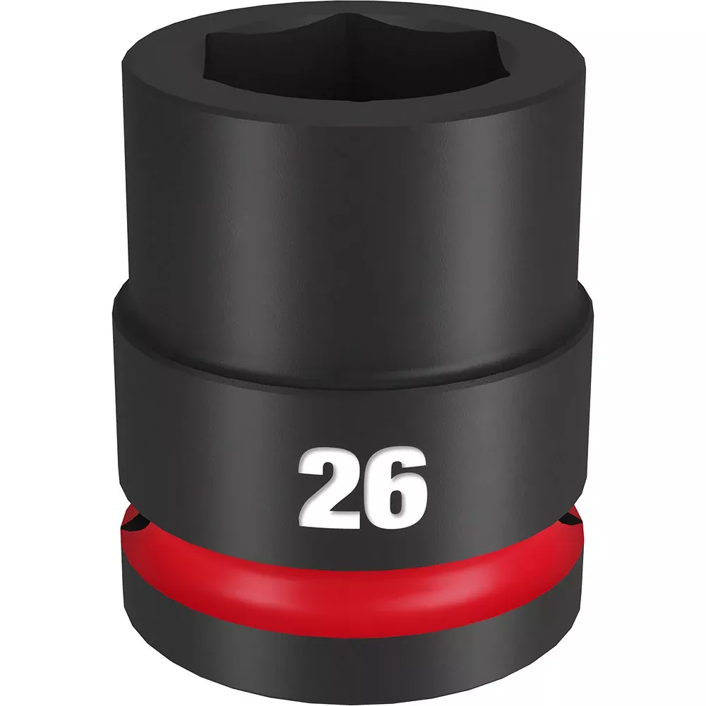 Milwaukee SHOCKWAVE™ Impact Duty 3/4" Drive 26MM Standard 6 Point Socket