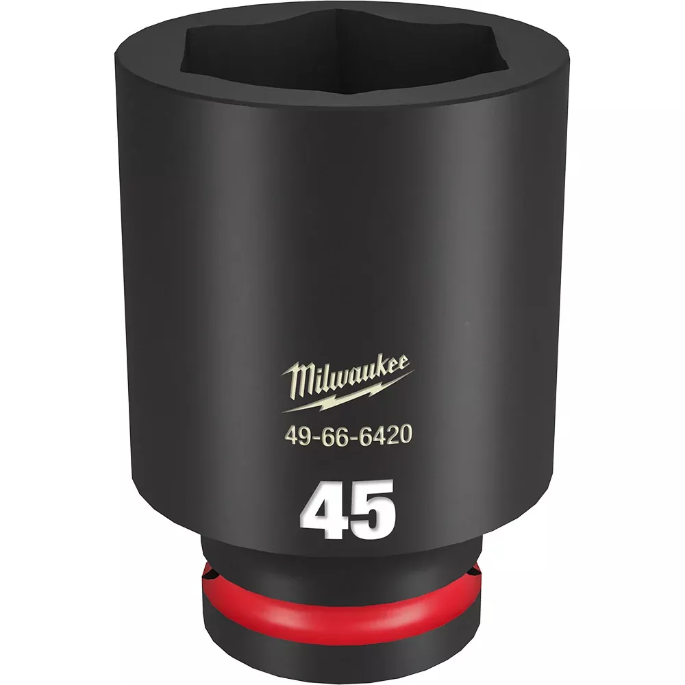 Milwaukee SHOCKWAVE™ Impact Duty 3/4" Drive 45MM Deep 6 Point Socket
