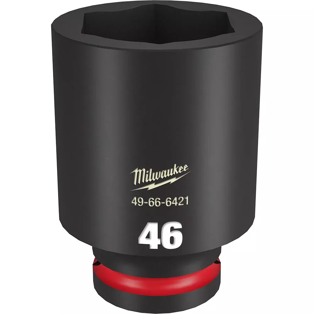 Milwaukee SHOCKWAVE™ Impact Duty 3/4" Drive 46MM Deep 6 Point Socket