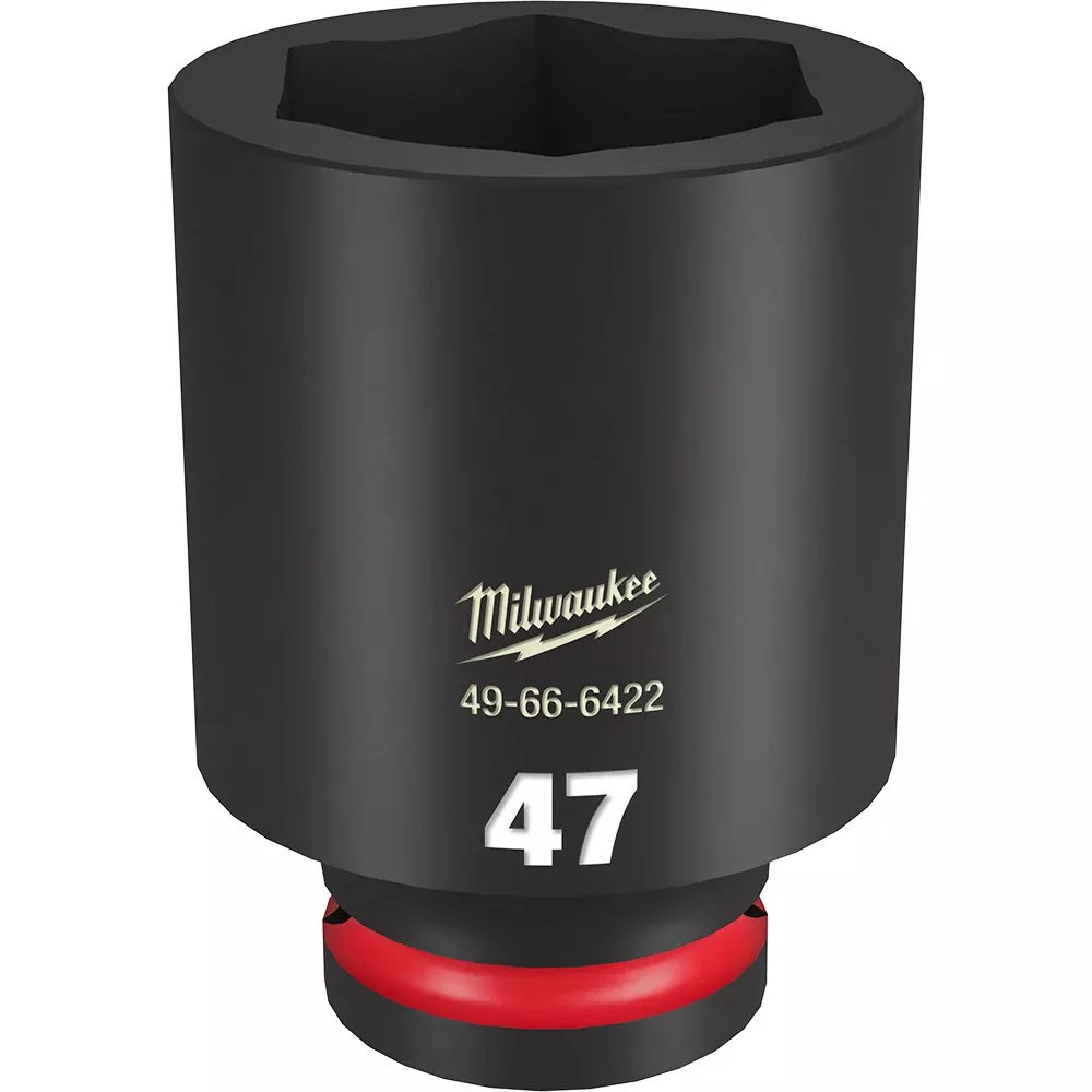 Milwaukee SHOCKWAVE™ Impact Duty 3/4" Drive 47MM Deep 6 Point Socket