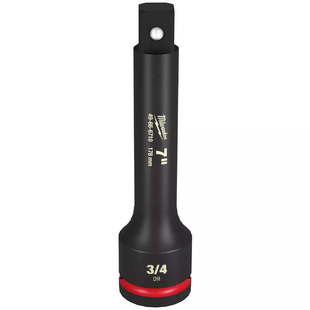 Milwaukee Shockwave Impact Duty 3/4" Drive 7" Socket Extension 49-66-6710