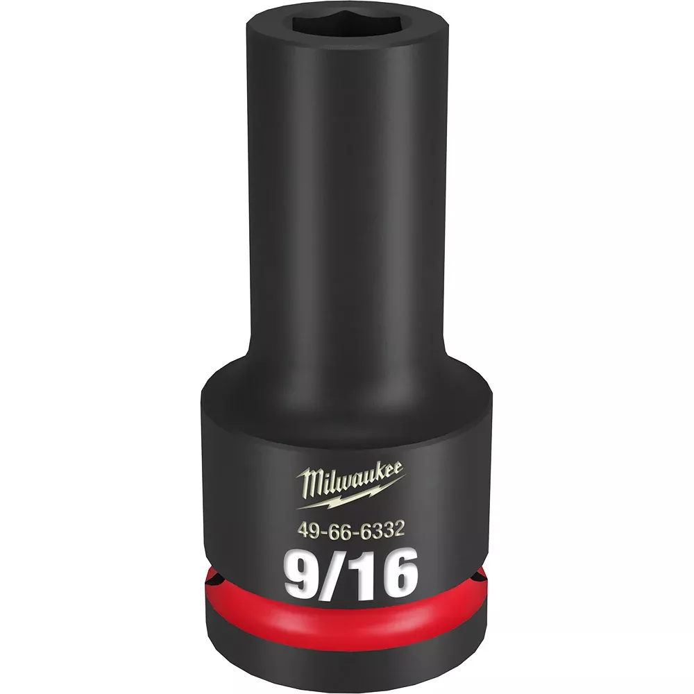 Milwaukee SHOCKWAVE™ Impact Duty 3/4" Drive 9/16" Deep 6 Point Socket