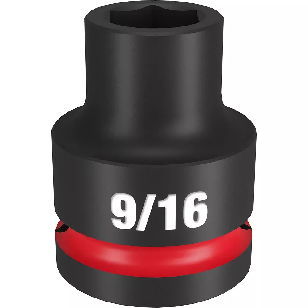 Milwaukee SHOCKWAVE™ Impact Duty 3/4" Drive 9/16" Standard 6 Point Socket