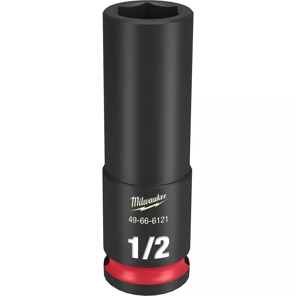Milwaukee SHOCKWAVE™ Impact Duty 3/8" Drive 1/2" Deep 6 Point Socket