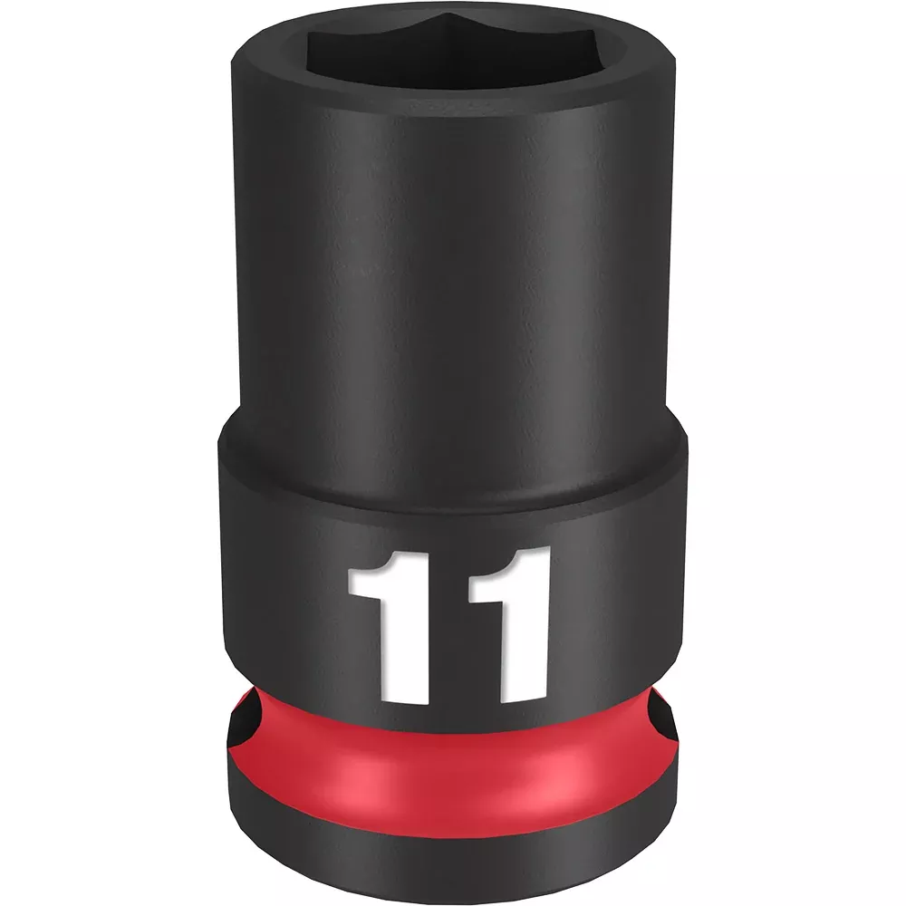 Milwaukee SHOCKWAVE™ Impact Duty 3/8" Drive 11MM Standard 6 Point Socket