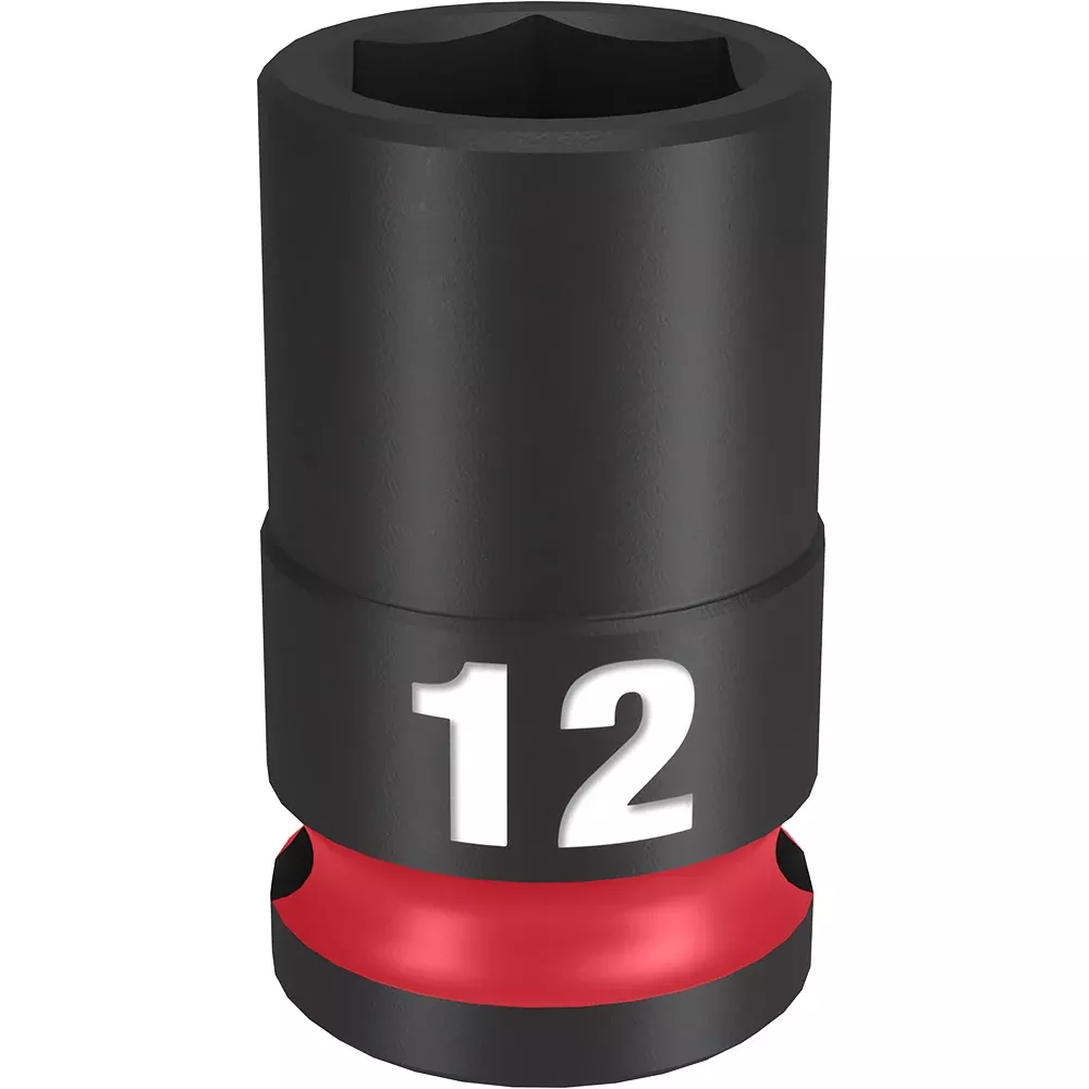 Milwaukee SHOCKWAVE™ Impact Duty 3/8" Drive 12MM Standard 6 Point Socket