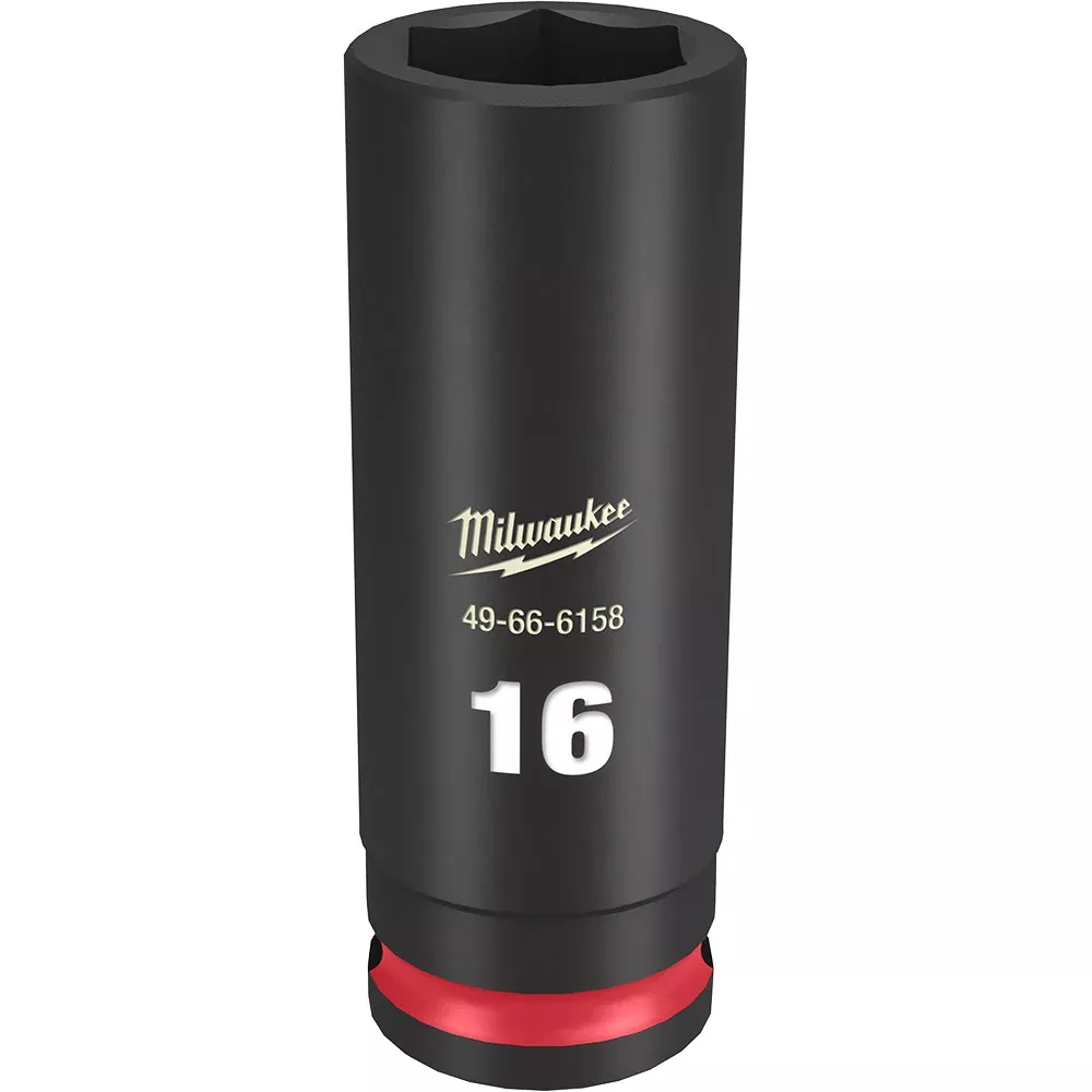 Milwaukee SHOCKWAVE™ Impact Duty 3/8" Drive 14MM Deep 6 Point Socket