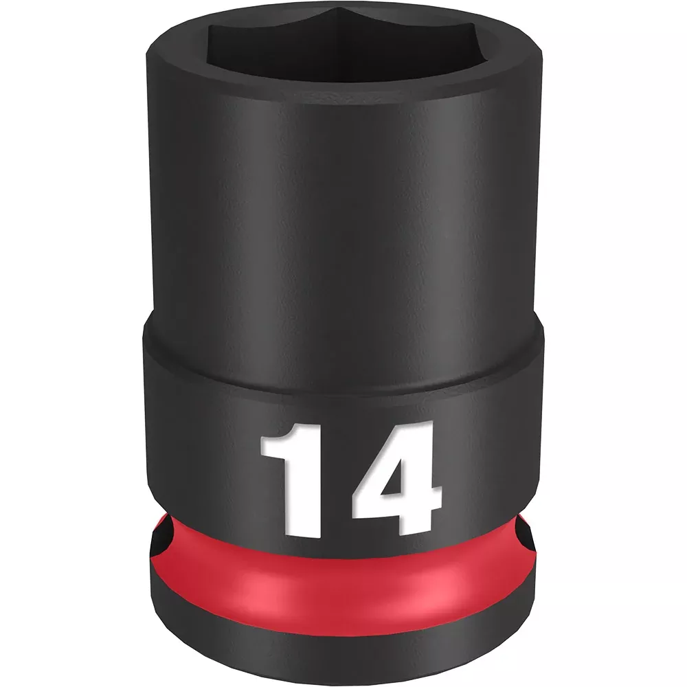 Milwaukee SHOCKWAVE™ Impact Duty 3/8" Drive 14MM Standard 6 Point Socket