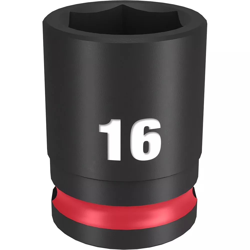 Milwaukee SHOCKWAVE™ Impact Duty 3/8" Drive 16MM Standard 6 Point Socket