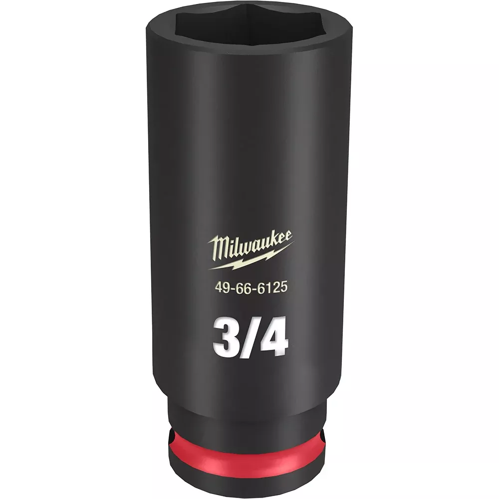 Milwaukee SHOCKWAVE™ Impact Duty 3/8" Drive 3/4" Deep 6 Point Socket