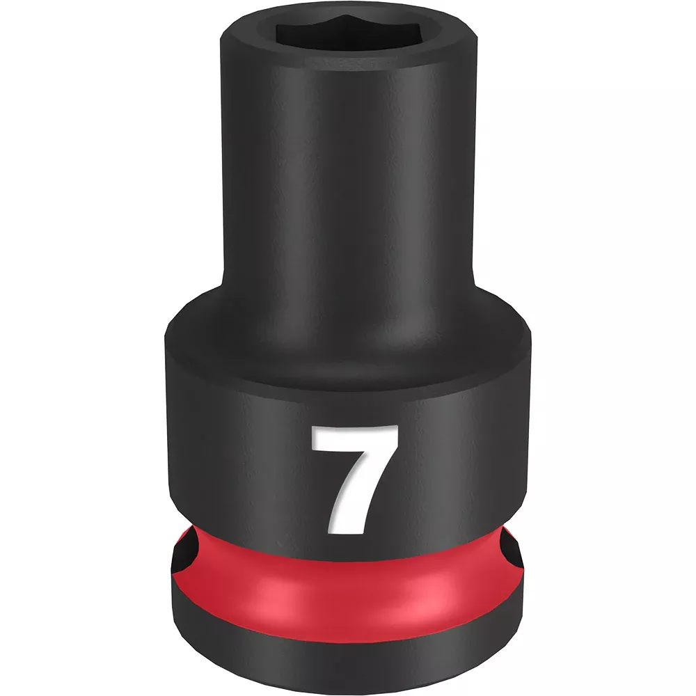 Milwaukee SHOCKWAVE™ Impact Duty 3/8" Drive 7MM Standard 6 Point Socket
