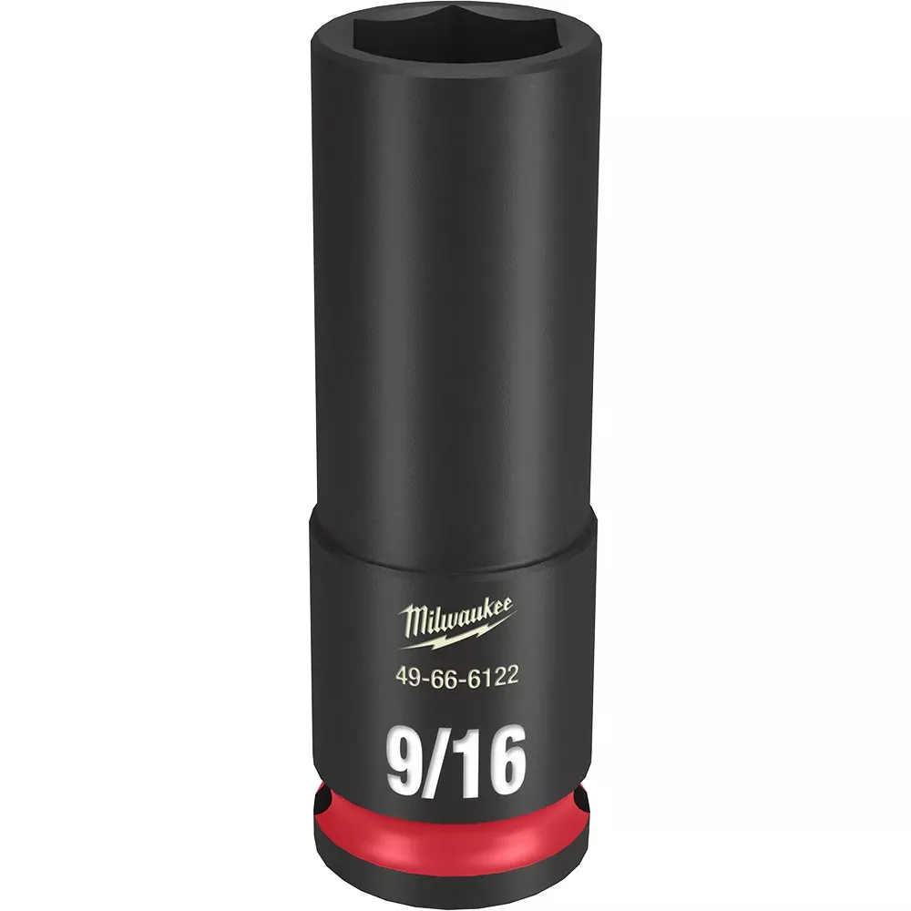Milwaukee SHOCKWAVE™ Impact Duty 3/8" Drive 9/16" Deep 6 Point Socket