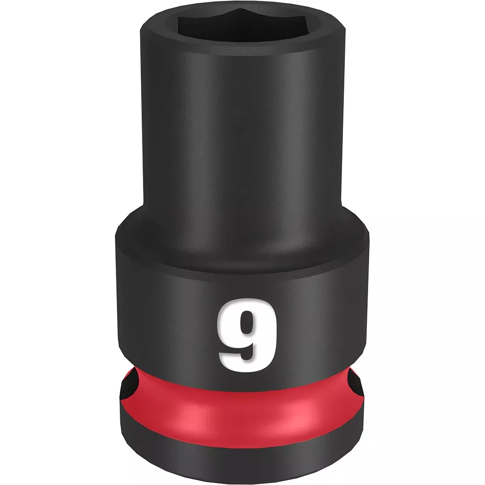 Milwaukee SHOCKWAVE™ Impact Duty 3/8" Drive 9MM Standard 6 Point Socket