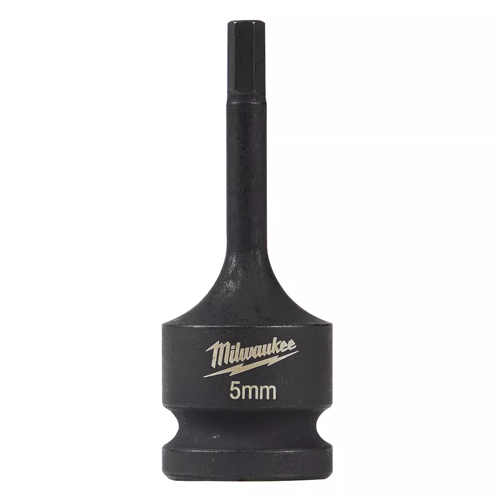 Milwaukee SHOCKWAVE™ Impact Duty Lineman's 1/2" 5mm Hex Bit Socket