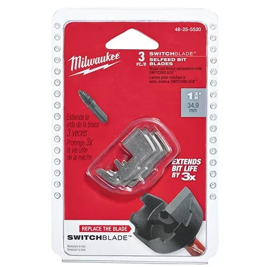 Milwaukee SWITCHBLADE™ Replacement Blade 1-3/8" (3 PK)